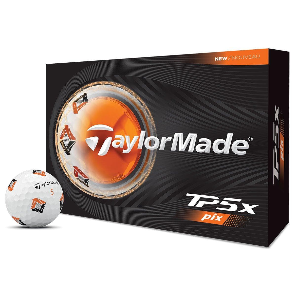 TaylorMade TP5x PIX 12 Golf Ball Pack