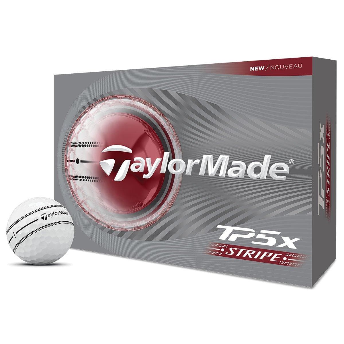 TaylorMade TP5x Stripe 12 Golf Ball Pack