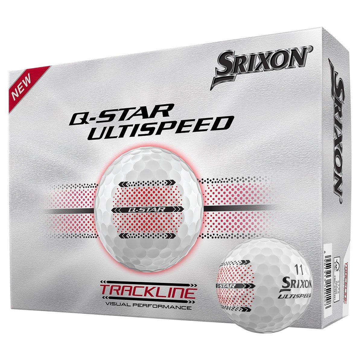 Srixon Q-Star Ultispeed Track 12 Golf Ball Pack 