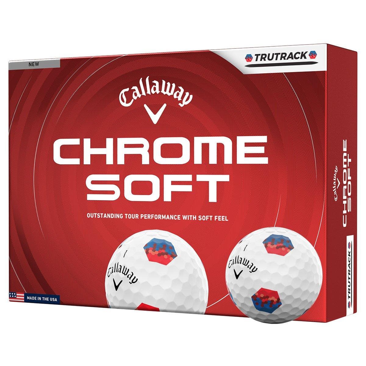 Callaway Chrome Soft TruTrack 12 Golf Ball Pack