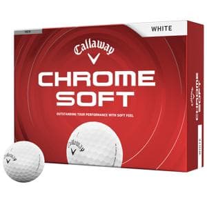 Callaway Chrome Soft White Golf Balls
12 Balls