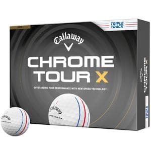 Callaway Chrome Tour X Triple Track White Golf Balls
12 Balls