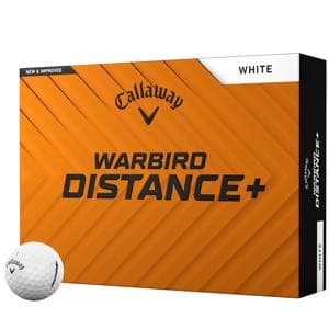 Callaway Warbird Distance + White Golf Balls
12 Balls