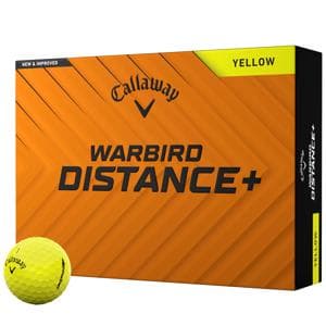 Callaway Warbird Distance + Yellow Golf Balls
12 Balls