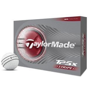TaylorMade TP5x Stripe Golf Balls
			12 Balls