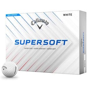 Callaway SuperSoft White Golf Balls
12 Balls