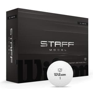 Wilson Staff Model White Golf Balls
			12 Balls