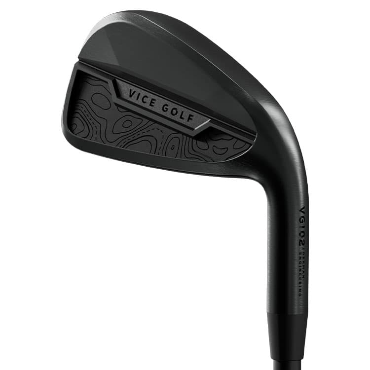 Vice VGI02 Performance Black Golf Irons Steel Shafts