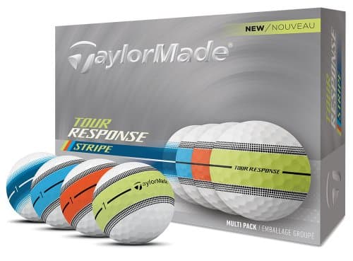Taylormade Tour Response Stripe Golf Balls - Multi Pack