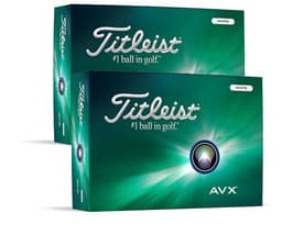 Titleist AVX Golf Balls - White (Two Dozen)