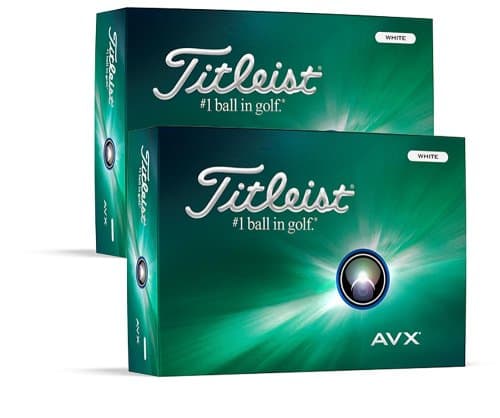 Titleist AVX Golf Balls - White (Two Dozen)