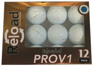 Titleist Pro V1 'Reload' Refinished Golf Balls - White Dozen