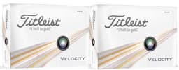 Titleist Velocity Golf Balls - White (Two Dozen)