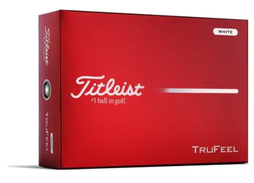 Titleist TruFeel Golf Balls - White