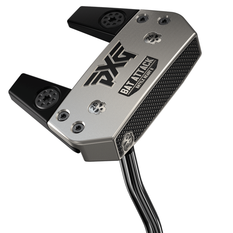 PXG Battle Ready II Bat Attack Double Bend Putter
