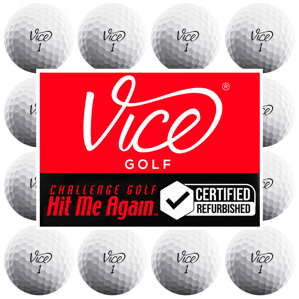 Vice Hit Me Again™ Golf Balls / Dozen