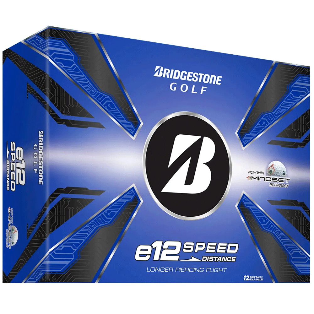 Bridgestone 2026 E12 Speed Golf Balls – White
