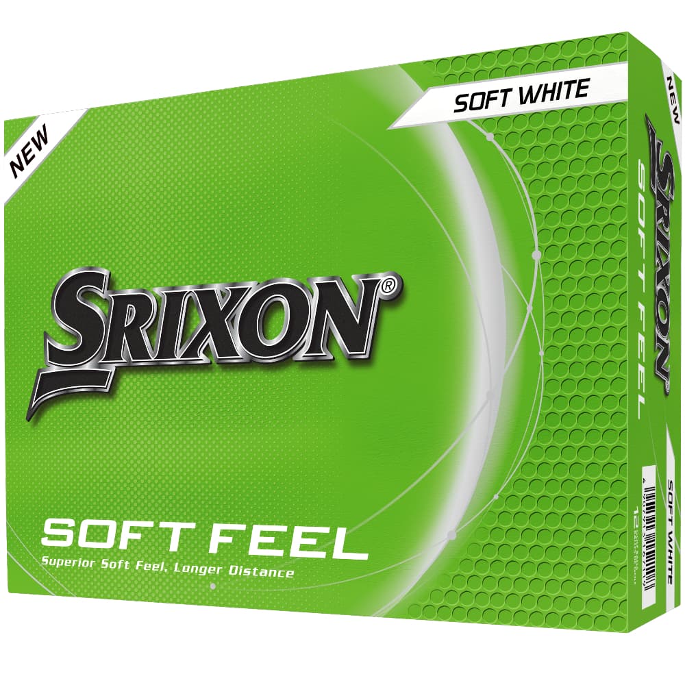 Srixon 2026 Soft Feel Golf Balls – White
