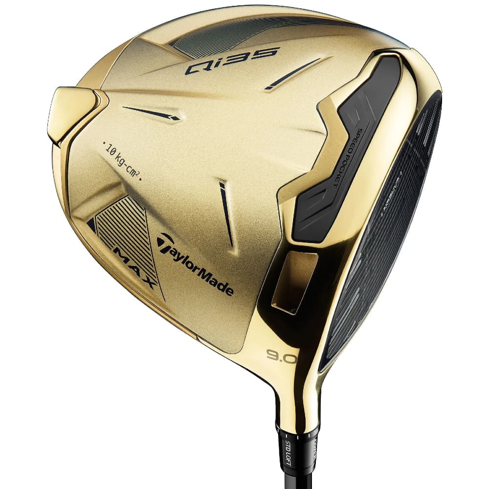 TaylorMade QI35 MAX Driver - Limited Edition Designer Series Gold