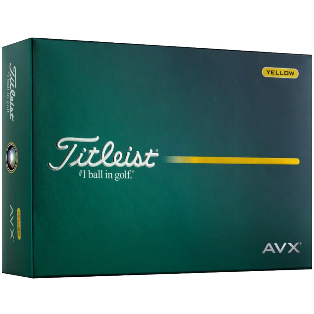 Titleist 2026 Avx Golf Balls – Yellow