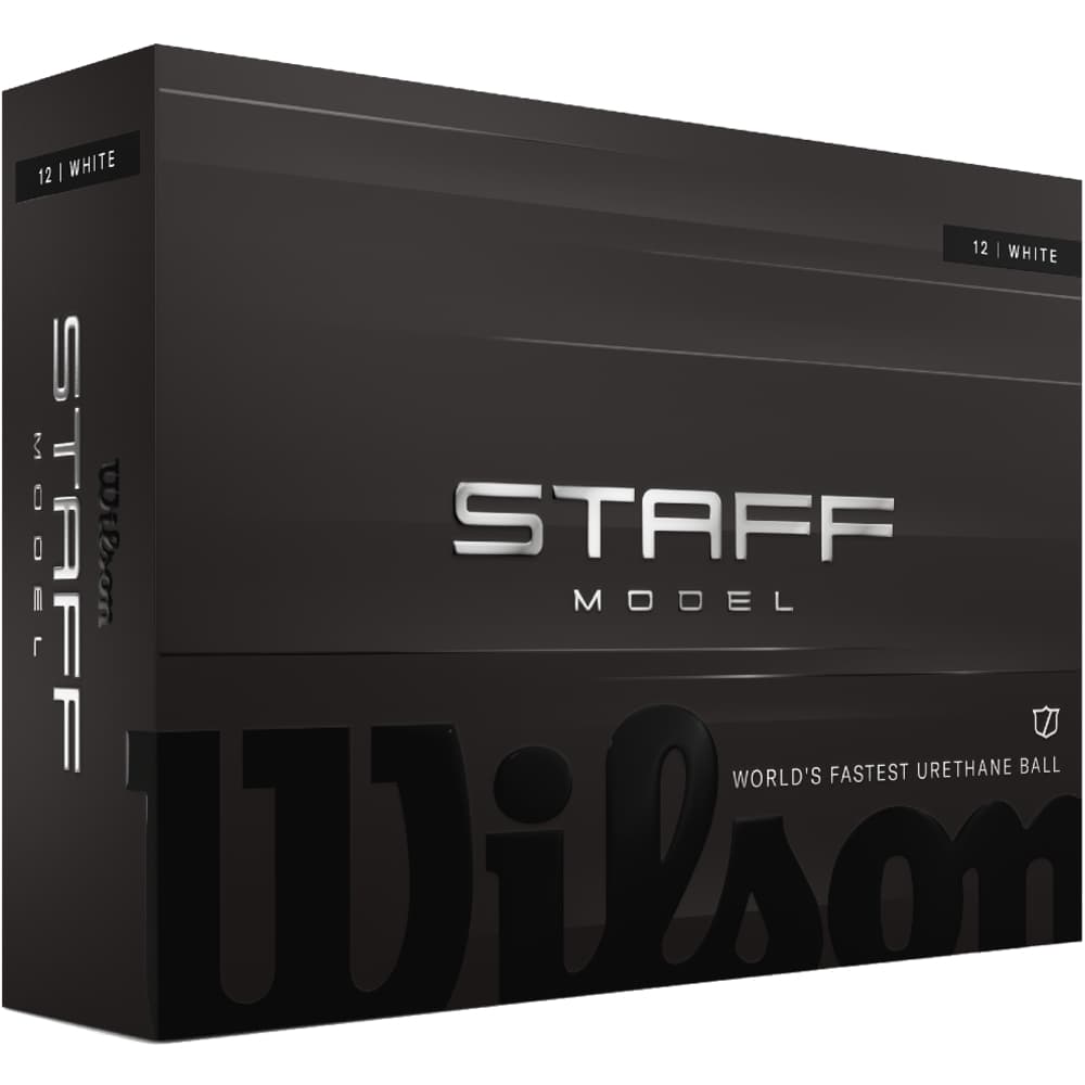 Wilson 2026 Staff Model Golf Balls – White