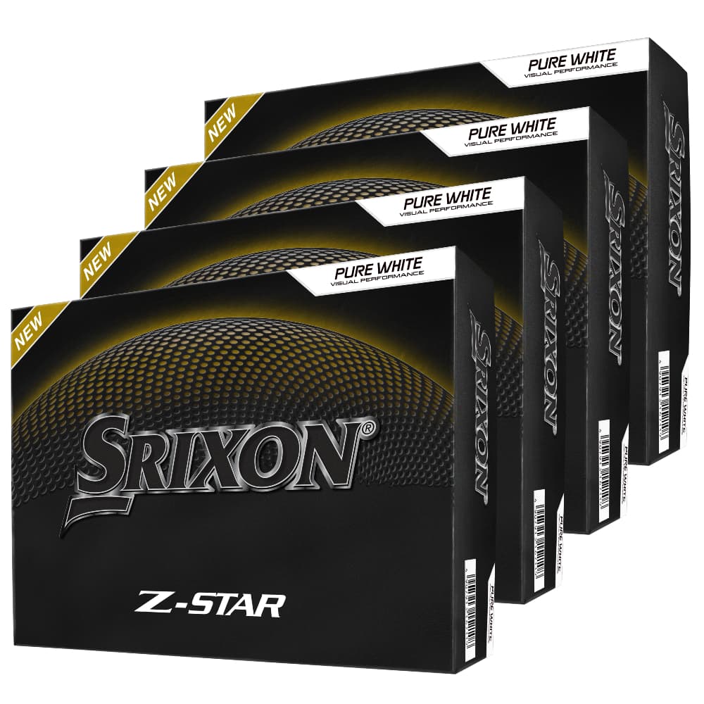 Srixon 2026 Z-star Golf Balls – White – 4 For 3 Personalised