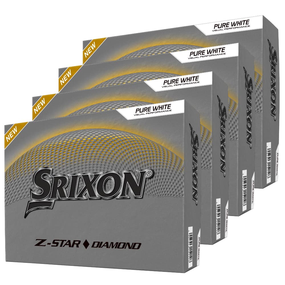Srixon 2026 Z-star Diamond Golf Balls – White – 4 For 3 Personalised