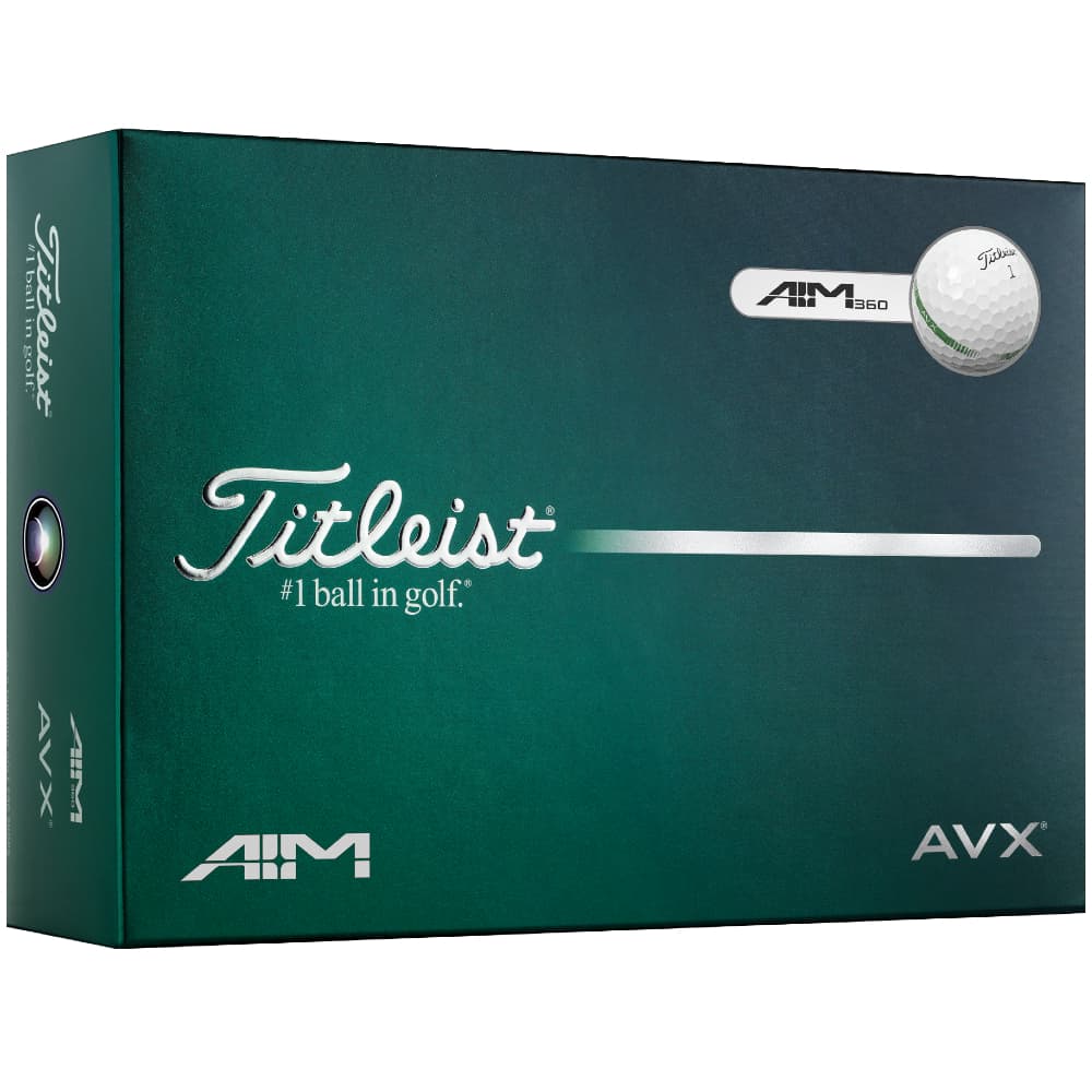 Titleist 2026 Avx Aim 360 Golf Balls – White