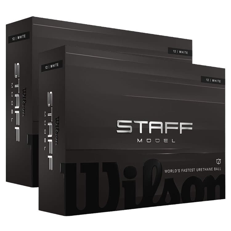 Wilson Staff Model Golf Balls (Double Dozen) White
