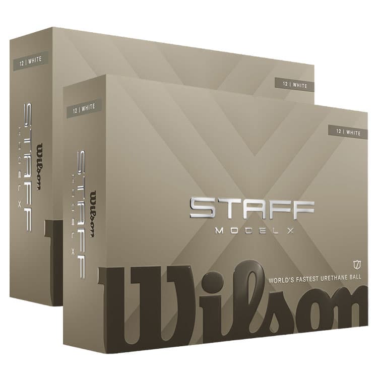 Wilson Staff Model X Golf Balls (Double Dozen) White