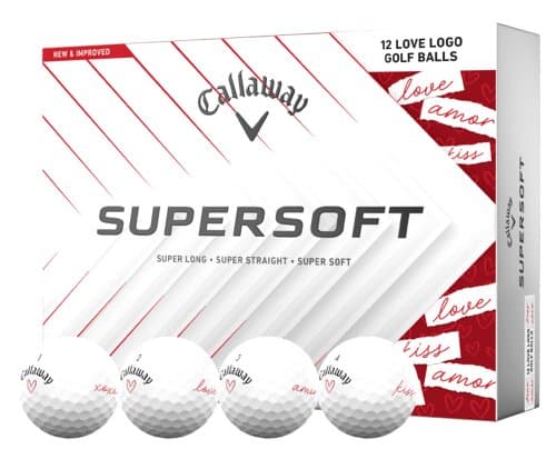 Callaway Limited Edition Supersoft Love Golf Balls