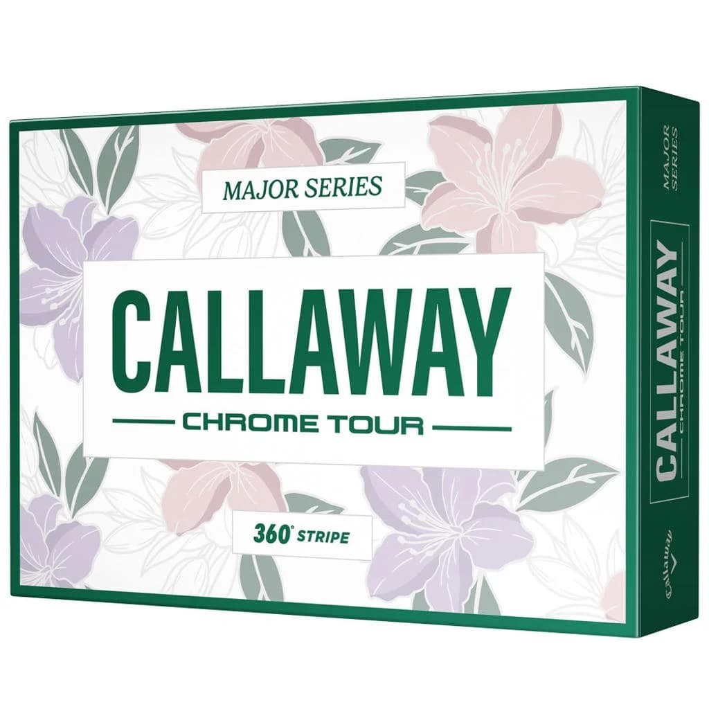 Callaway 2026 Chrome Tour April Major Golf Balls – White – Limited Edition