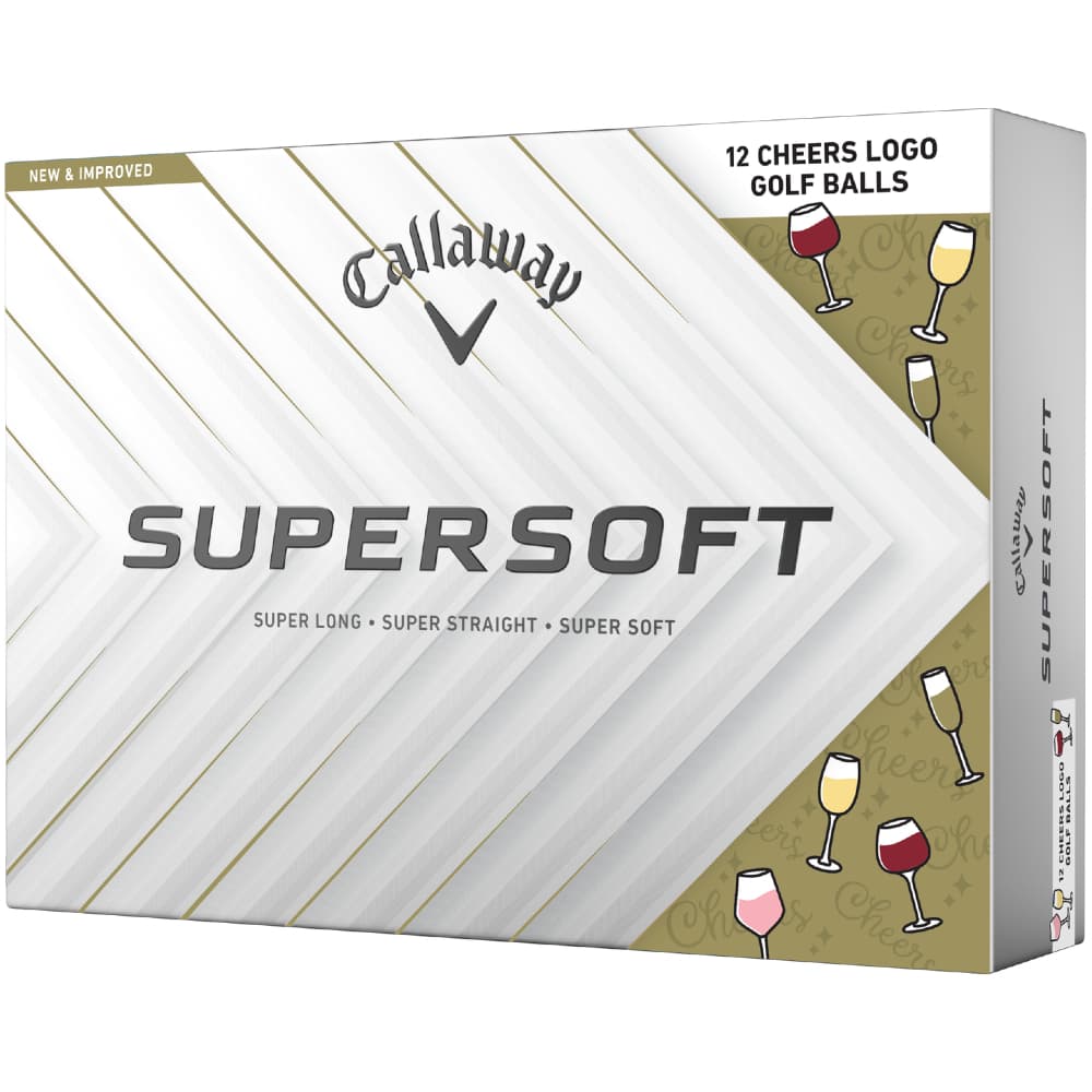 Callaway 2026 Supersoft Golf Balls – Limited Edition Cheers