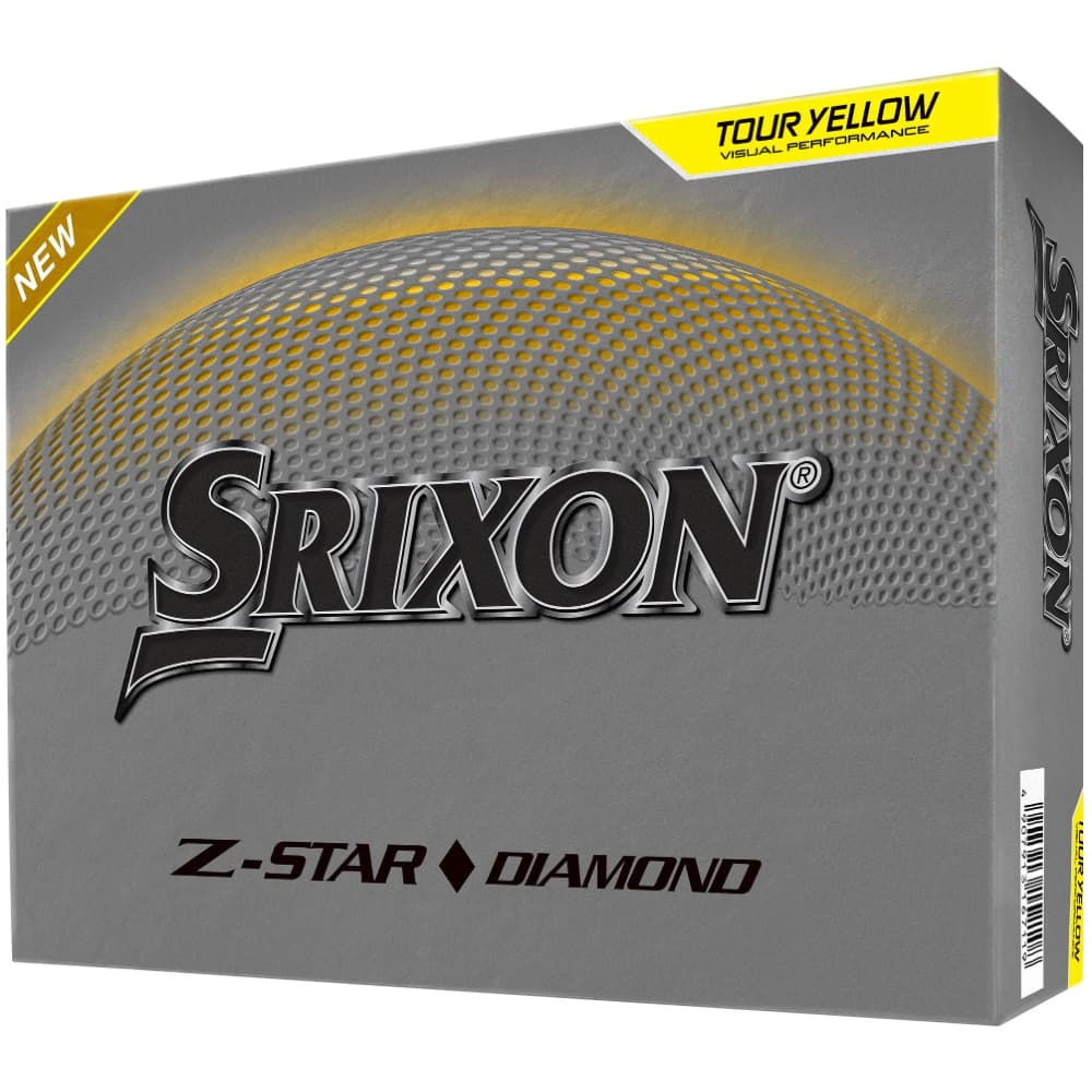 Srixon 2026 Z-star Diamond Golf Balls – Yellow